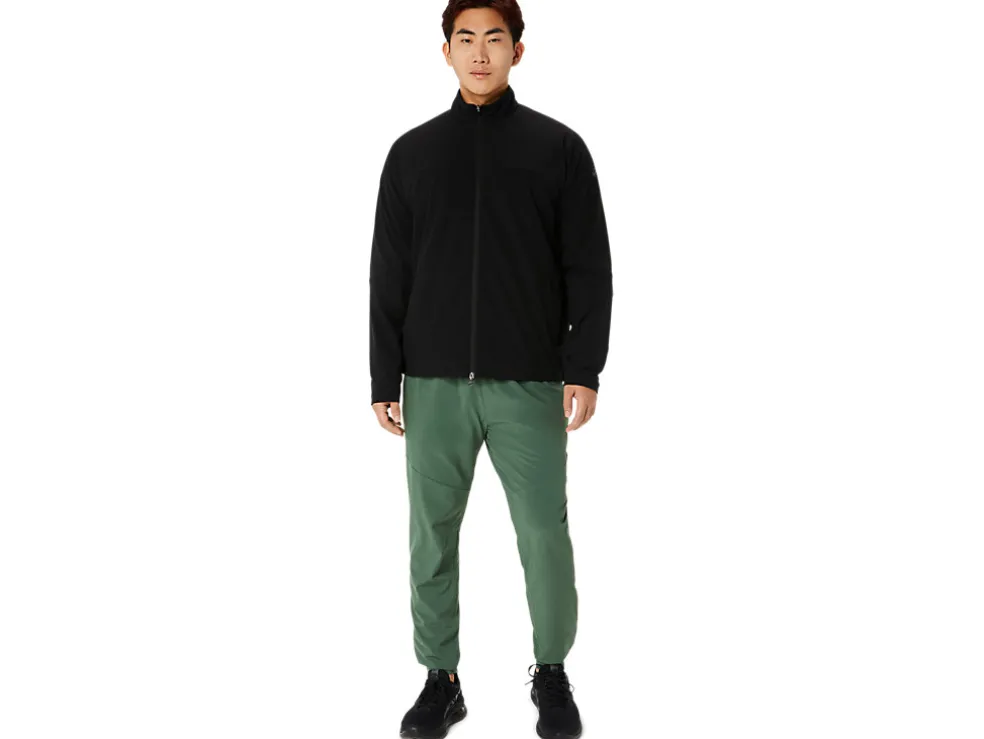 Flash Sale ASICS STRETCH WOVEN LINING PANTS Serpentine Green