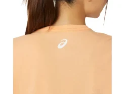 Store ASICS SUNFLOWER SLOGAN V-NECK Summer Dune