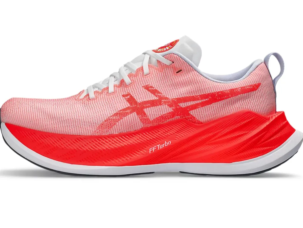 Best Sale ASICS SUPERBLAST White/Sunrise Red