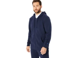 Discount ASICS SWEAT FULL ZIP HOODIE Midnight