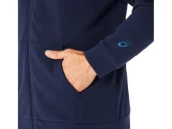 Discount ASICS SWEAT FULL ZIP HOODIE Midnight