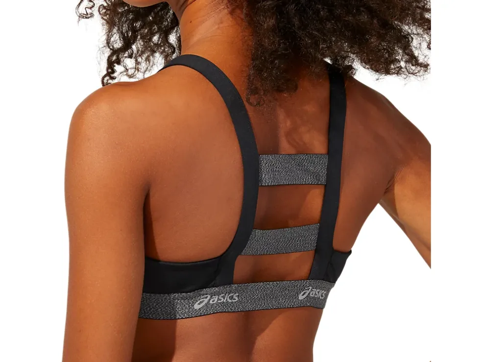 New ASICS Team Band Bra Black