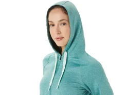 Cheap ASICS TECH FULL ZIP HOODIE Sage Spacedye