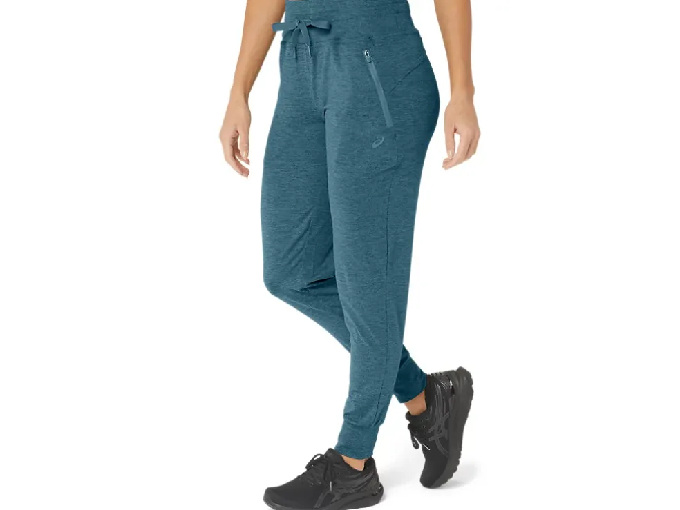 Store ASICS TECH PANT 2.0 Gloomy Sea Spacedye
