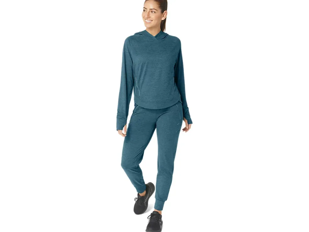 Store ASICS TECH PANT 2.0 Gloomy Sea Spacedye
