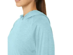 Cheap ASICS TECH PO HOODIE 2.0 Aquamarine Spacedye
