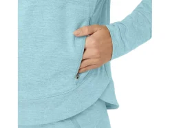 Cheap ASICS TECH PO HOODIE 2.0 Aquamarine Spacedye