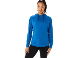 Clearance ASICS TECH PULLOVER HOODIE Lake Drive Spacedye/Clear Blue