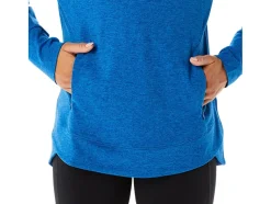 Clearance ASICS TECH PULLOVER HOODIE Lake Drive Spacedye/Clear Blue