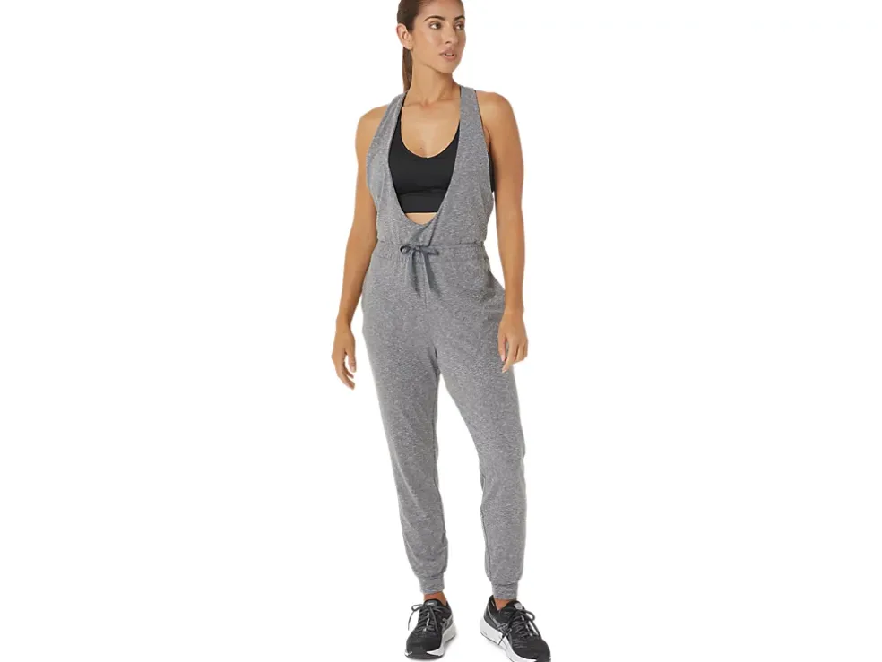 Flash Sale ASICS THE NEW STRONG rePURPOSED JUMPSUIT Dark Grey Heather