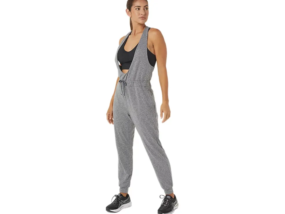 Flash Sale ASICS THE NEW STRONG rePURPOSED JUMPSUIT Dark Grey Heather