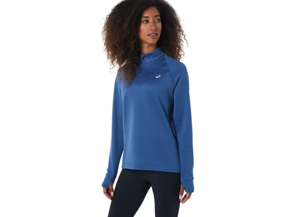 Best ASICS THERMOPOLIS 1/4 ZIP Grand Shark