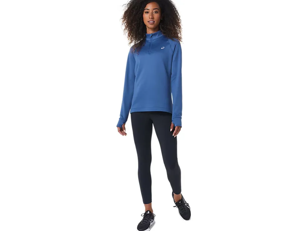 Best ASICS THERMOPOLIS 1/4 ZIP Grand Shark