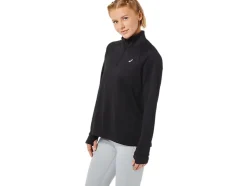 Best ASICS THERMOPOLIS 1/4 ZIP Performance Black