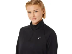 Best ASICS THERMOPOLIS 1/4 ZIP Performance Black