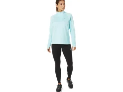 Best ASICS THERMOPOLIS 1/4 ZIP Clear Blue Heather
