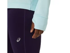 Outlet ASICS THERMOPOLIS 1/4 ZIP Aquamarine/Night Shade