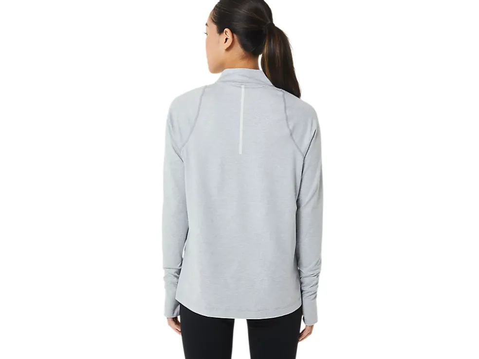 Cheap ASICS THERMOPOLIS HALF ZIP Light Grey Heather