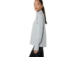 Cheap ASICS THERMOPOLIS HALF ZIP Light Grey Heather
