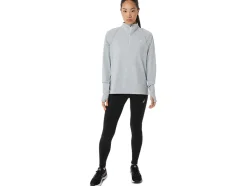 Cheap ASICS THERMOPOLIS HALF ZIP Light Grey Heather