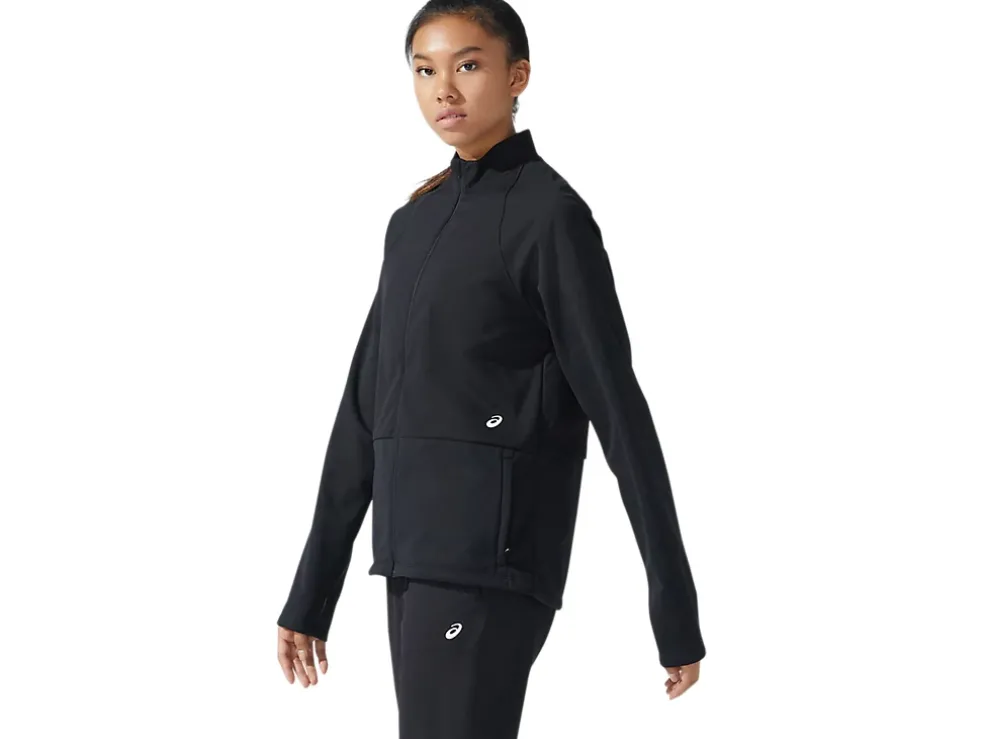 Best ASICS THERMOSTORM FULL ZIP JACKET Performance Black/Performance Black