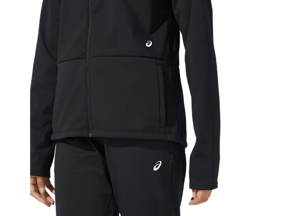 Best ASICS THERMOSTORM FULL ZIP JACKET Performance Black/Performance Black
