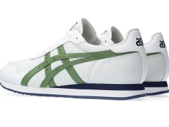 Online ASICS TIGER RUNNER White/Cedar Green