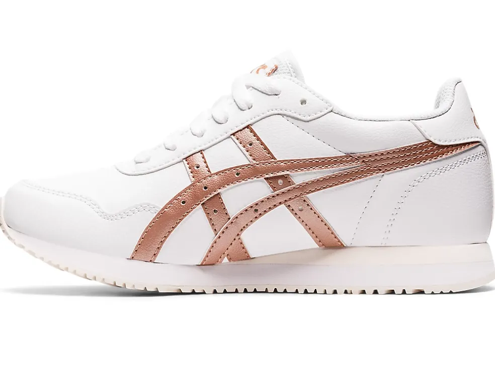 Hot ASICS TIGER RUNNER White/Rose Gold