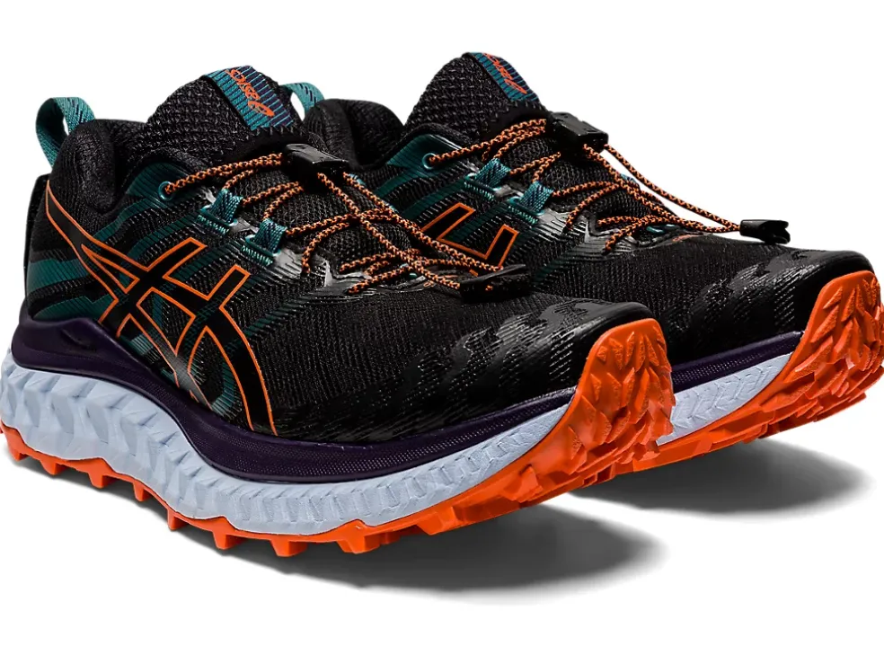 Best ASICS TRABUCO MAX Black/Nova Orange