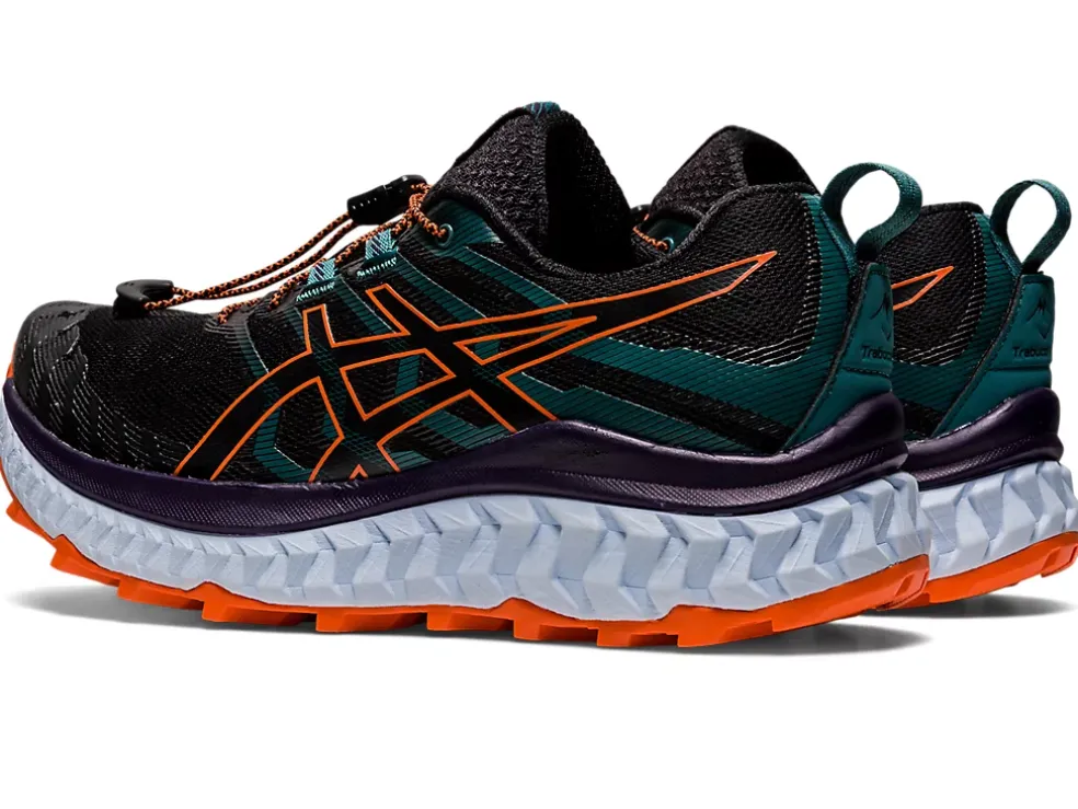 Best ASICS TRABUCO MAX Black/Nova Orange