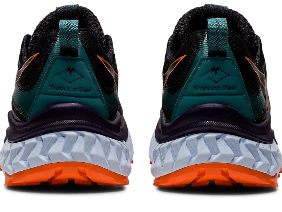 Best ASICS TRABUCO MAX Black/Nova Orange