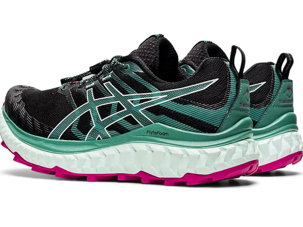 Hot ASICS TRABUCO MAX Black/Soothing Sea