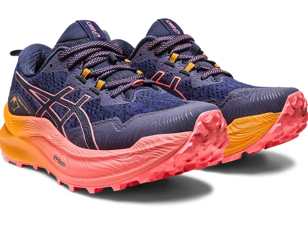 Best ASICS Trabuco Max 2 Midnight/Papaya