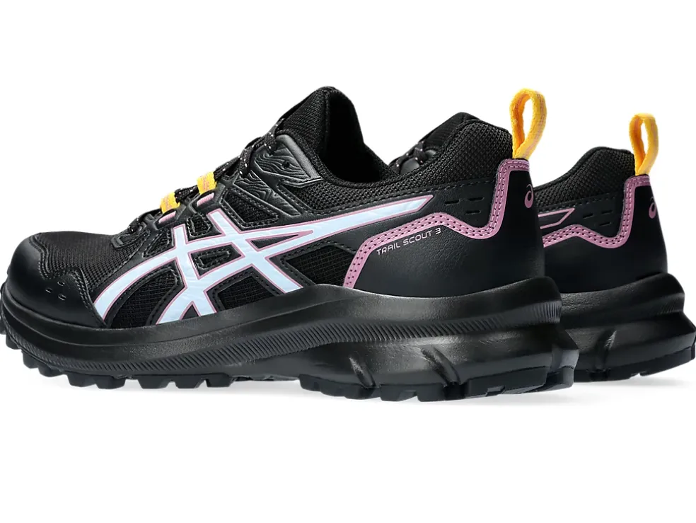 Sale ASICS TRAIL SCOUT 3 Black/Light Blue