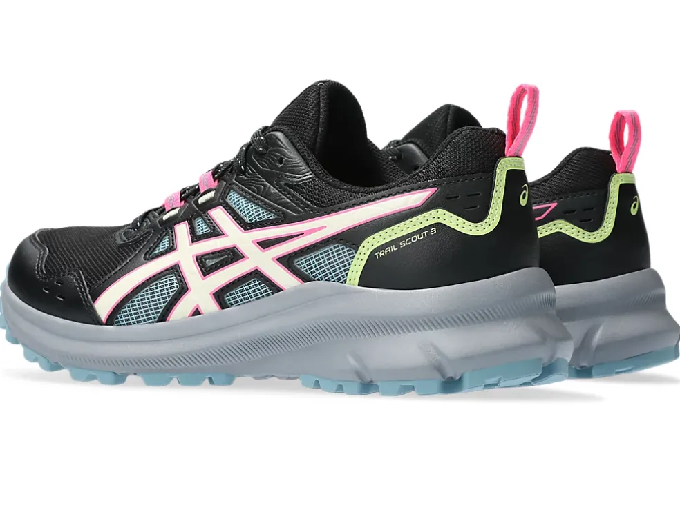 Clearance ASICS TRAIL SCOUT 3 Black/Birch