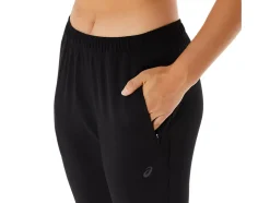 Shop ASICS TRAINING CORE STRETCH WOVEN PANT Performance Black