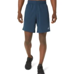Best ASICS TRAINING SHORT French Blue/Polar Shade