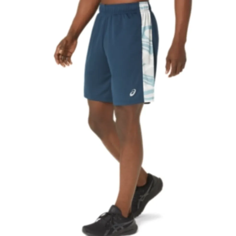 Best ASICS TRAINING SHORT French Blue/Polar Shade