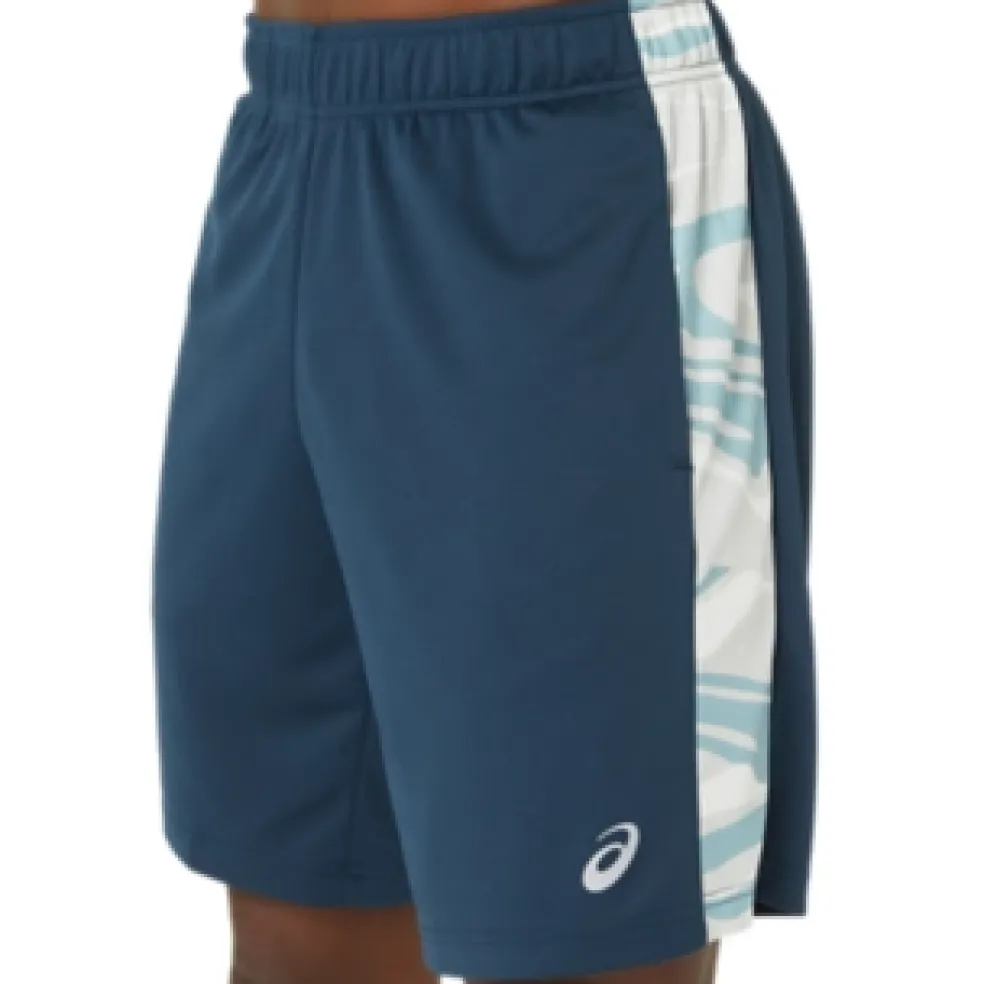 Best ASICS TRAINING SHORT French Blue/Polar Shade