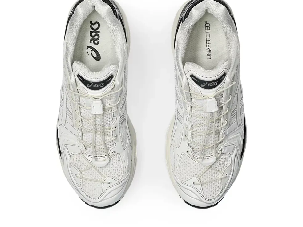 New ASICS UNAFFECTED X GEL-KAYANO 14 Bright White/Jet Black