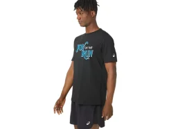 Cheap ASICS UNISEX FUN RUN CREW Performance Black