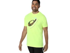 Best ASICS UNISEX NYC RUN CLUB 2.0 CREW Safety Yellow