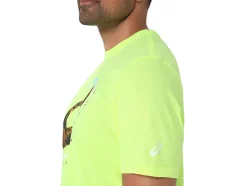 Best ASICS UNISEX NYC RUN CLUB 2.0 CREW Safety Yellow