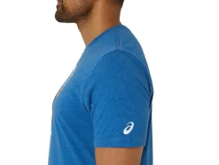 New ASICS UNISEX NYC RUN CLUB 2.0 CREW Lake Drive Heather