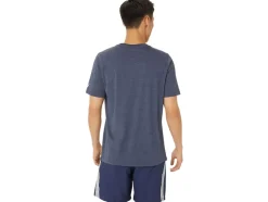 Best ASICS UNISEX SHOE SCHEMATIC TEE Peacoat Heather