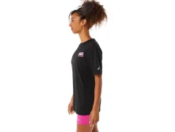 Cheap ASICS UNISEX SMSB 1977 RUN CLUB SHORT SLEEVE TEE Performance Black