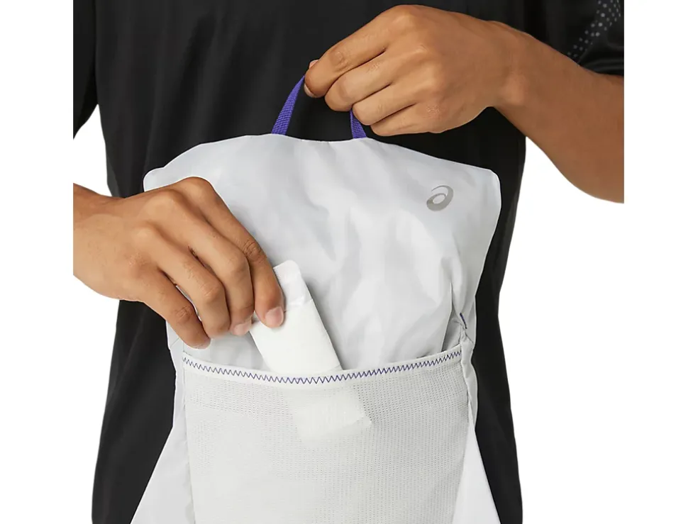 Outlet ASICS UNISEX BACKPACK 8L Glacier Grey/Eggplant