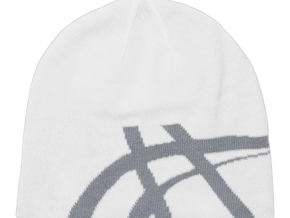 Discount ASICS UNISEX BEANIE GLOVE SET Birch/Sheet Rock