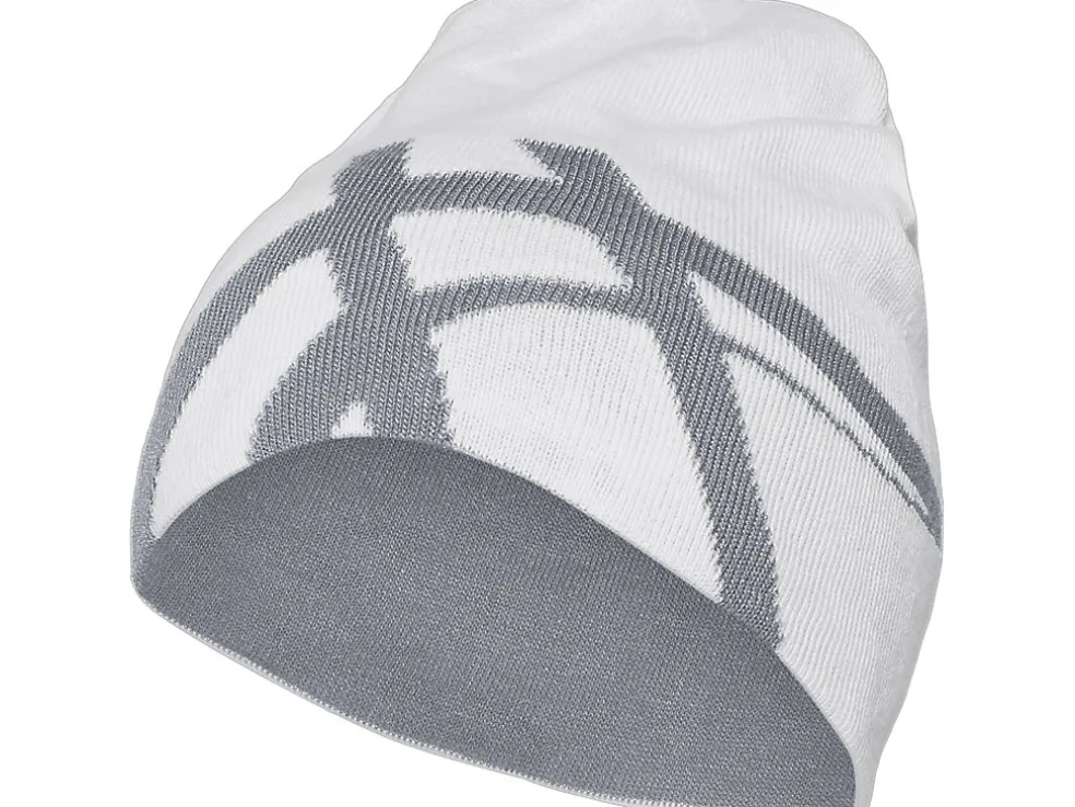 Discount ASICS UNISEX BEANIE GLOVE SET Birch/Sheet Rock