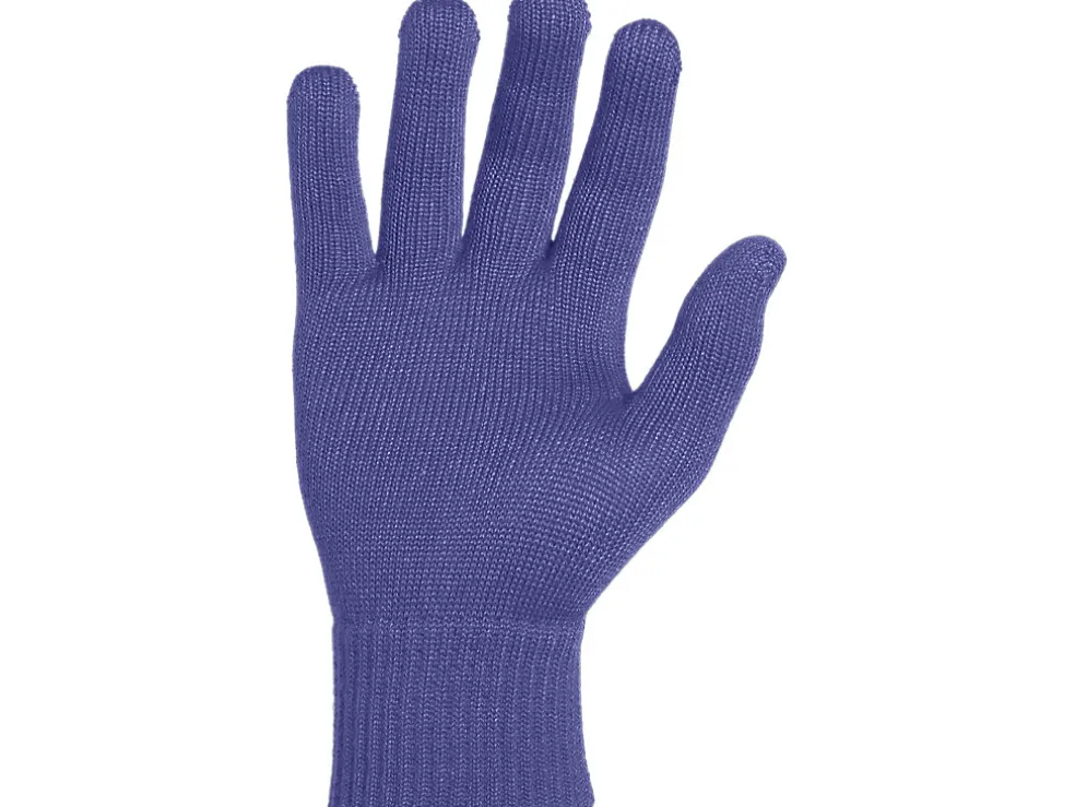 Online ASICS UNISEX BEANIE GLOVE SET Birch/Blue Violet